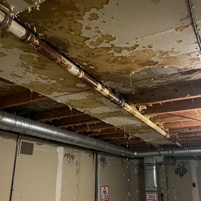 Ceiling Water Damage Repair in Girard, IL